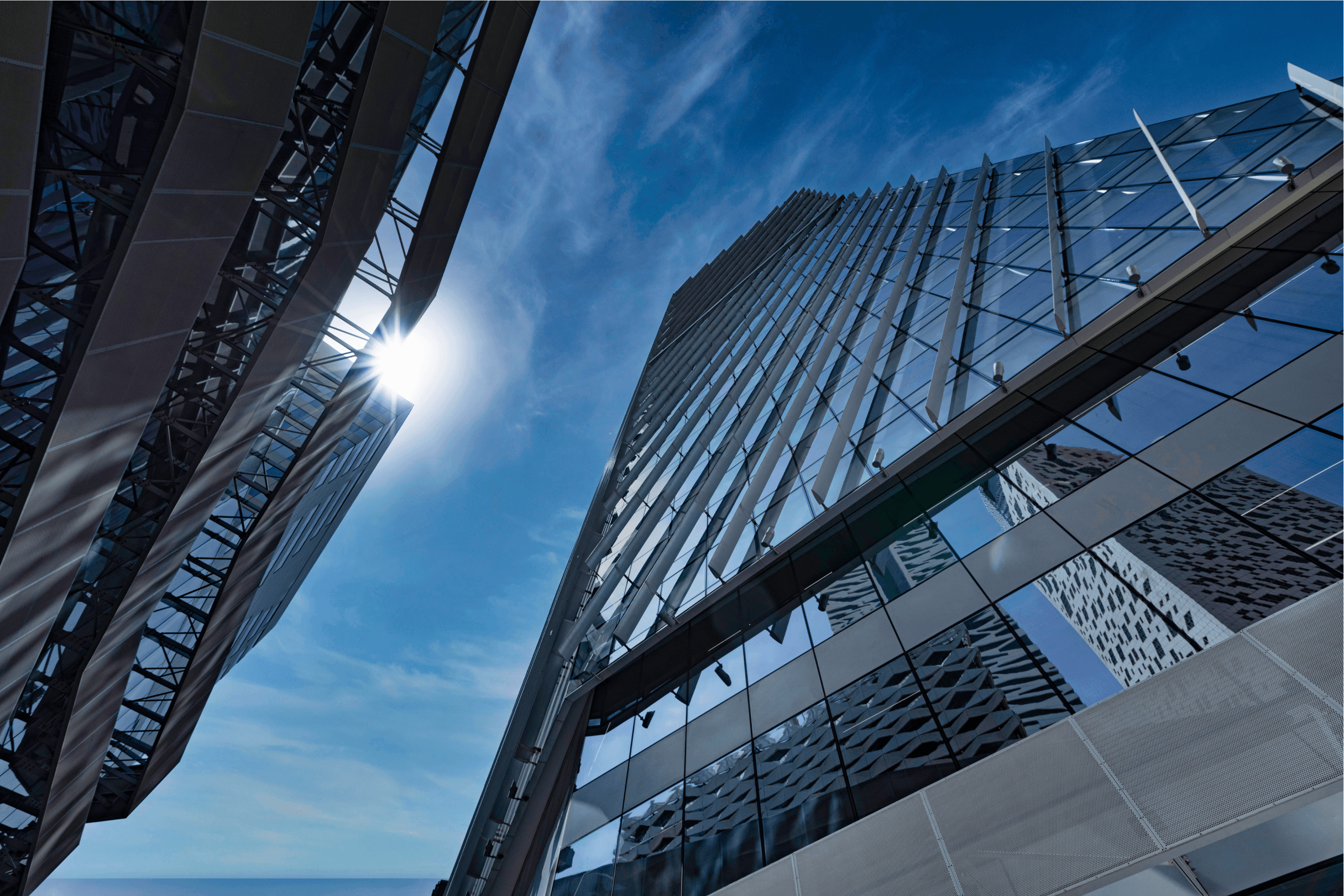 Exterior view of ROSHN’s headquarters office building in Riyadh