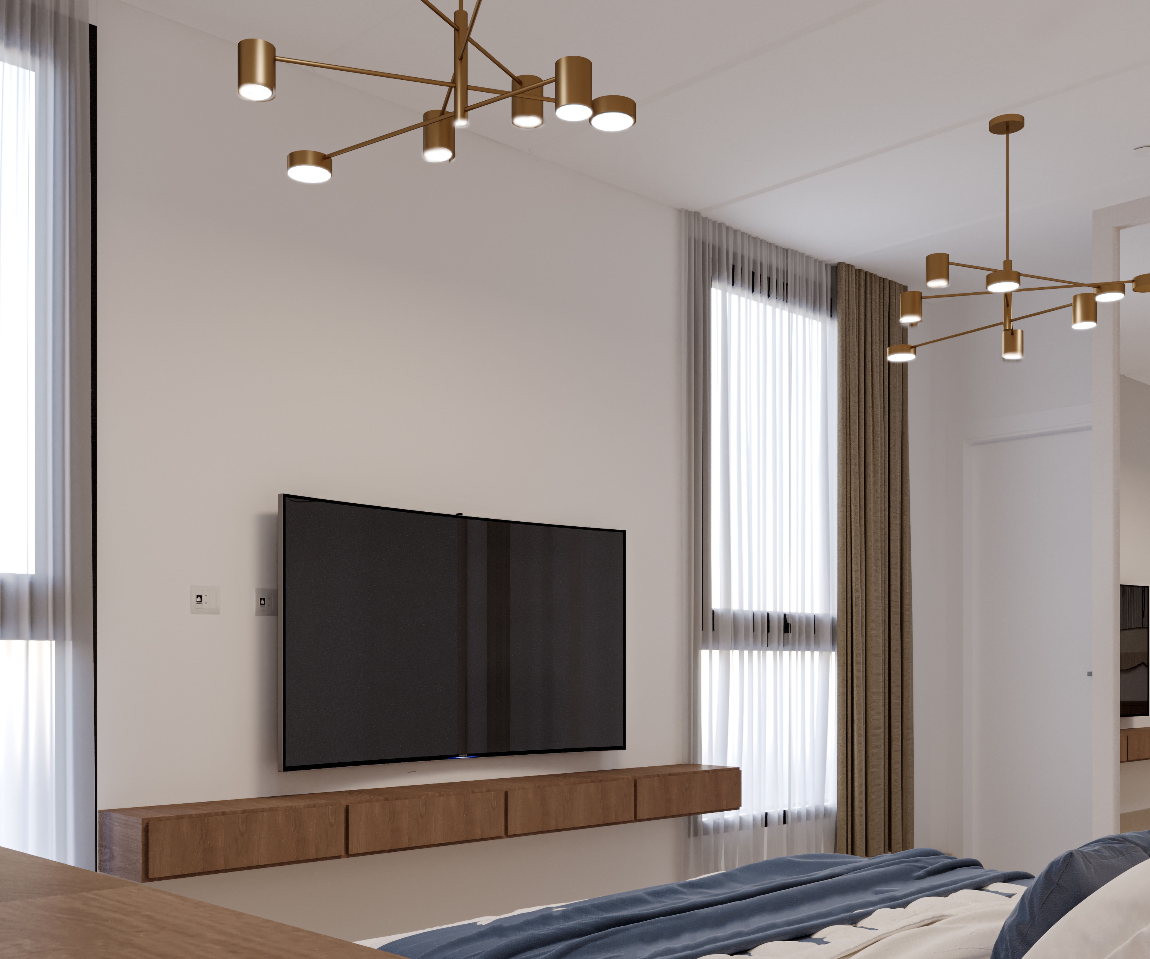 Central Region Townhouse Type 03 Bedroom غرفة نوم