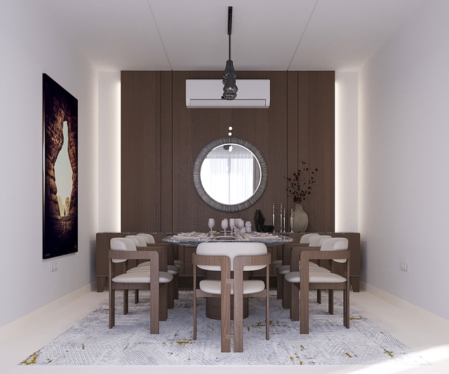 Central Region Villa Type C10 Dining | غرفة طعام