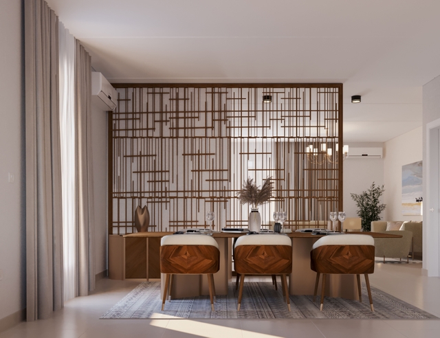 Central Region Villa Type 02 Living 2 غرفة معيشة