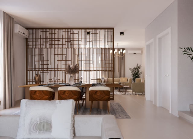 Central Region Villa Type 02 Living 1 غرفة معيشة