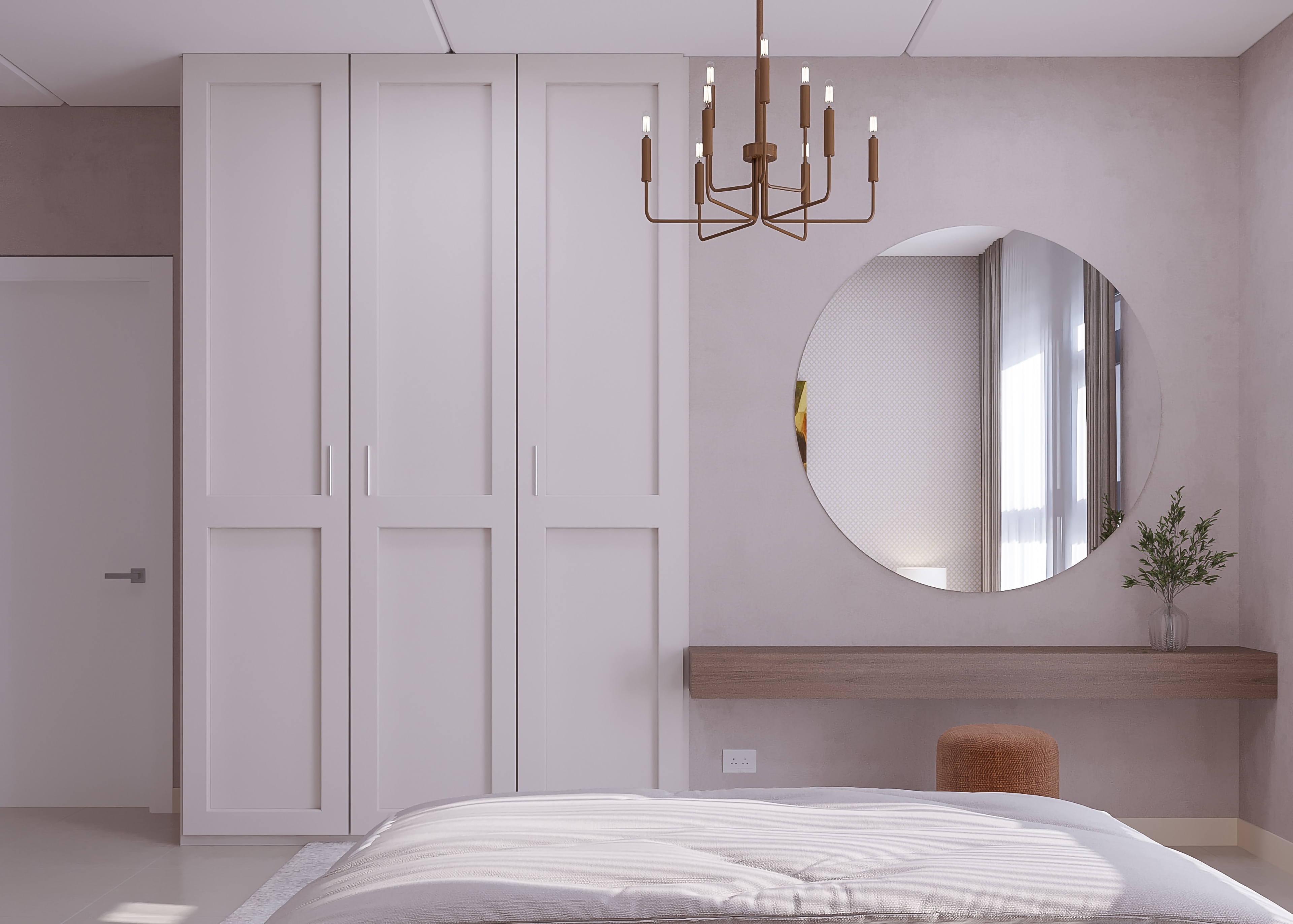 Central Region Villa Type 03 Bedroom 1 غرفة نوم