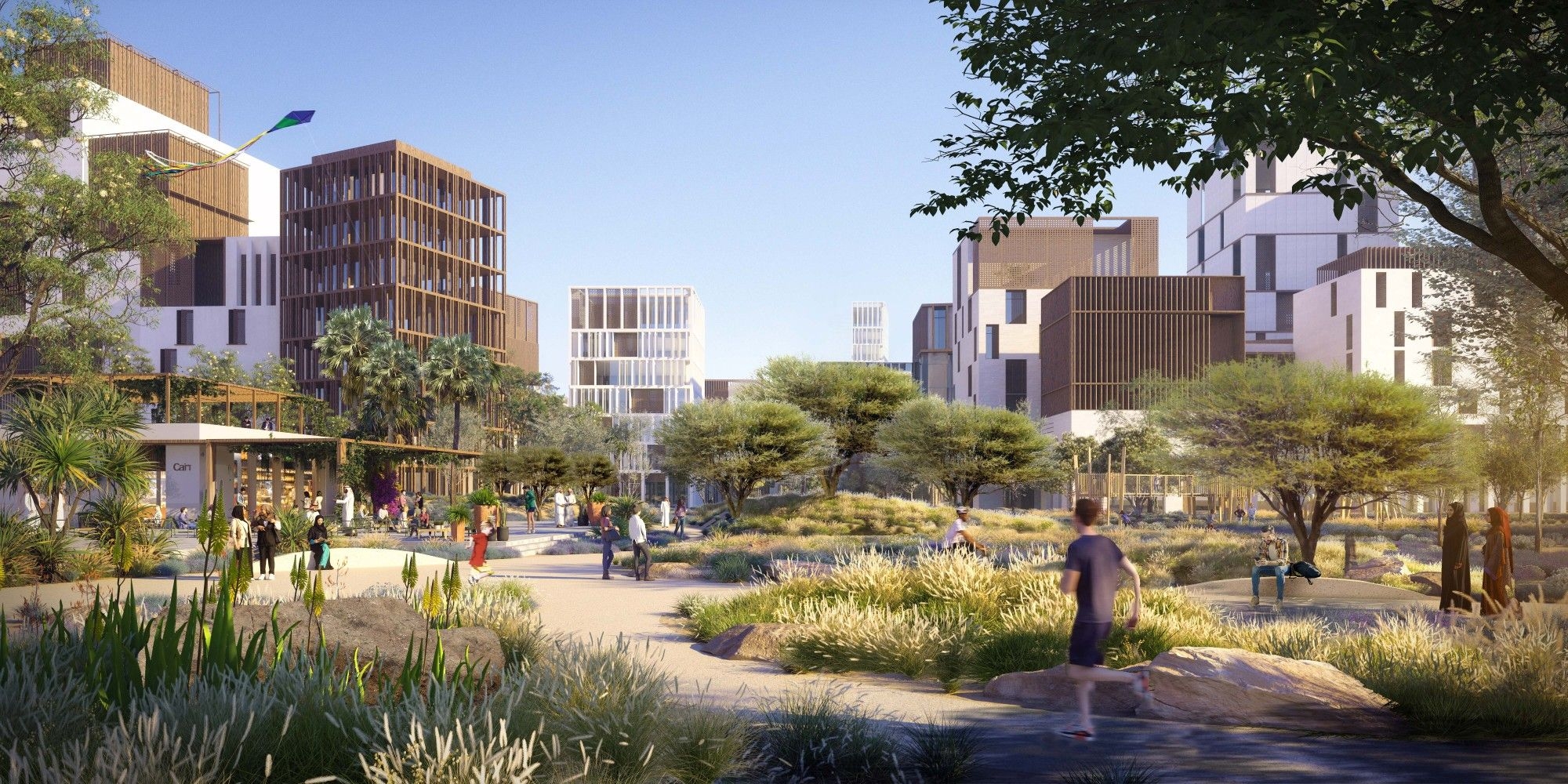 Human-Centric Urban EnvironmentsA comprehensive masterplan and diverse projects are reshaping the urban landscape to create safe neighborhoods and vibrant community spaces, placing people at the heart of development and fostering sustainable cities.