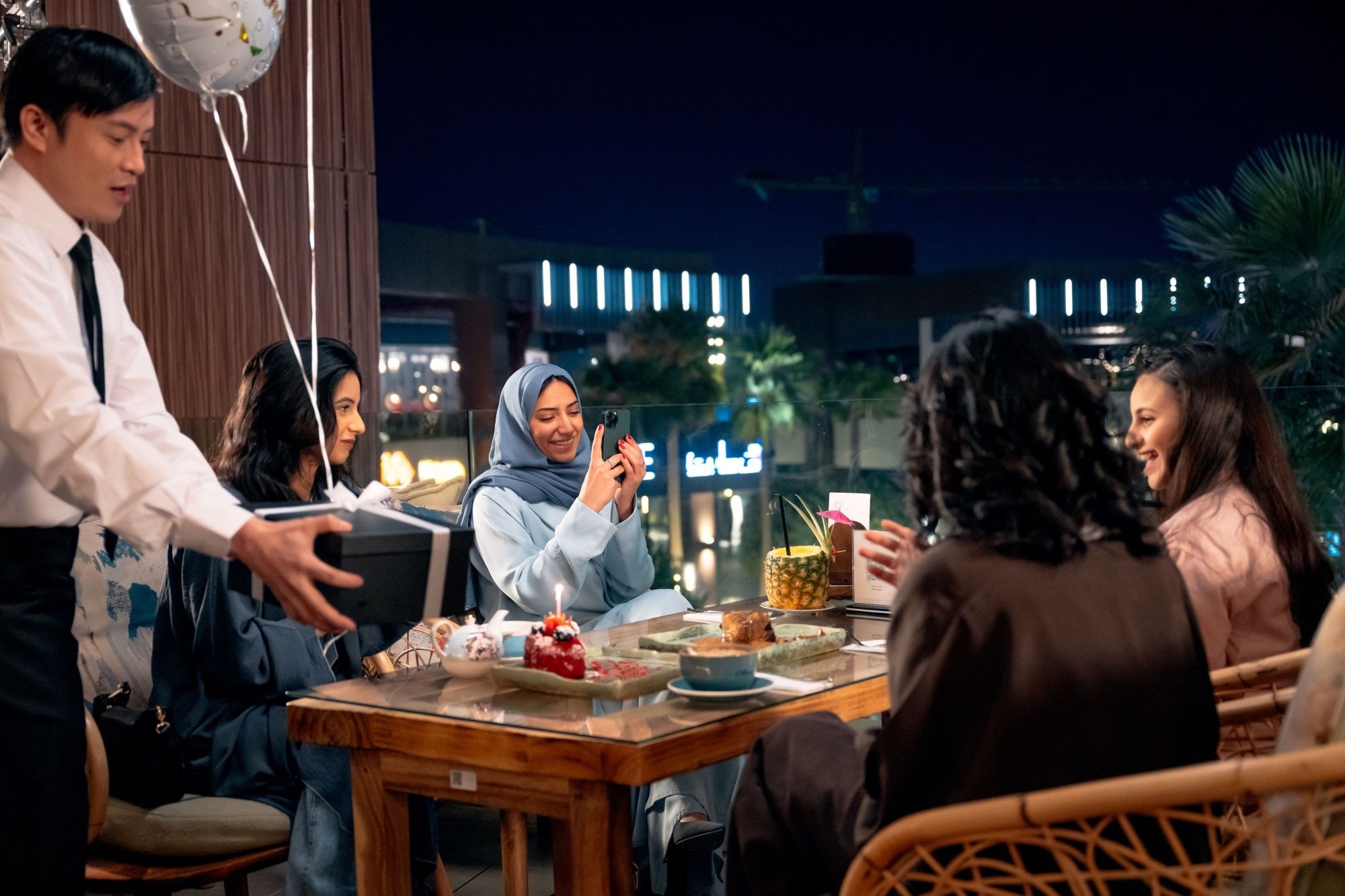 Dining at ROSHN Front 3