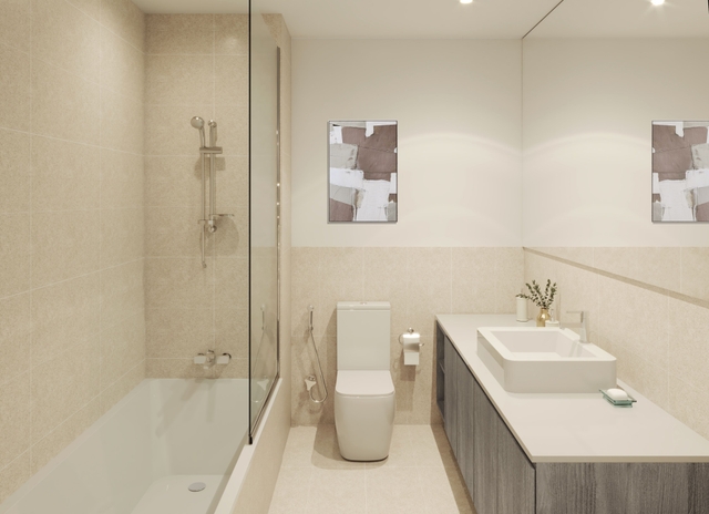 Central Region VL Duplex Type 04 Family Bathroom