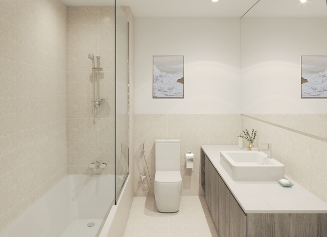 Duplex Type1 Family Bathroom | دورة مياه