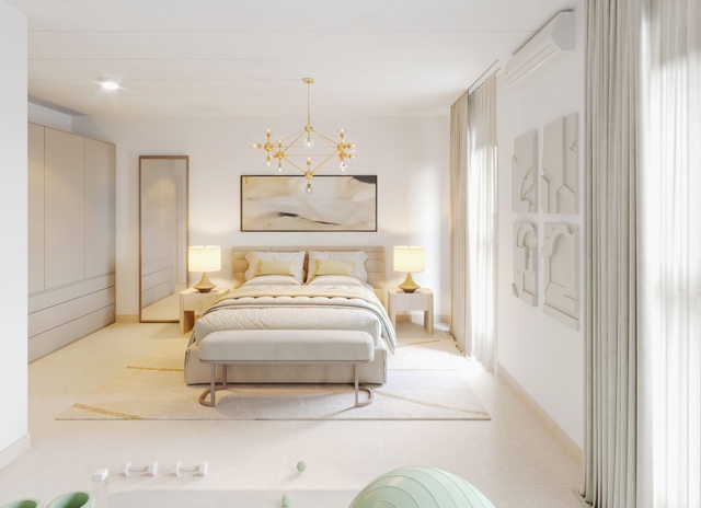 Duplex Type1 Master Bedroom 01 | غرفة النوم الرئيسية