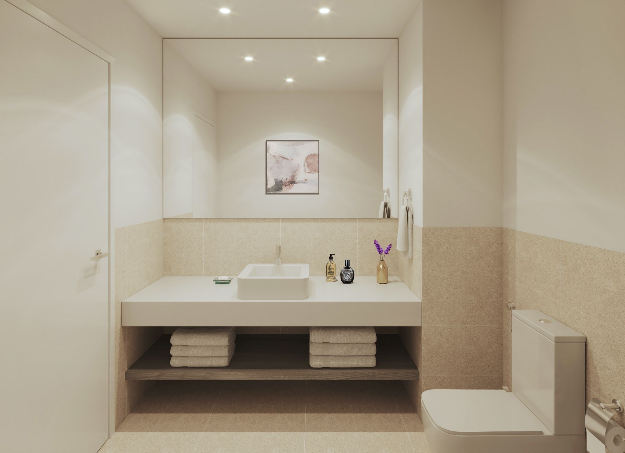 ALMANAR VD2.1 Service Bathroom | دورة المياه VD2.1 المنار فيلا