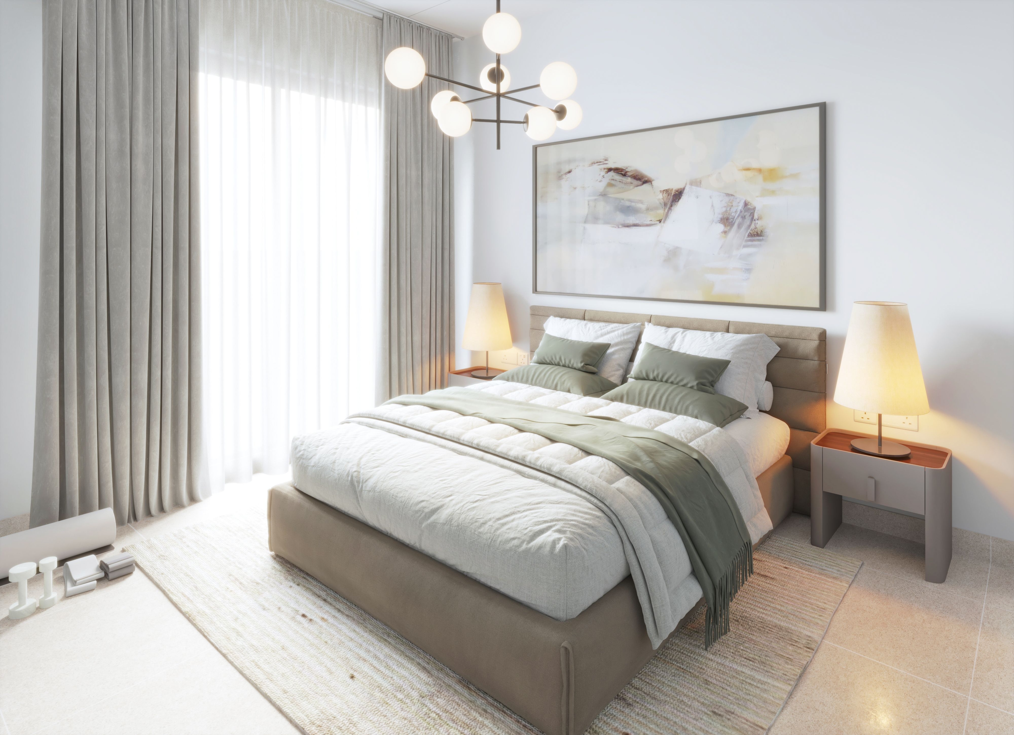 Duplex Type 02 Bedroom 01 | غرفة نوم