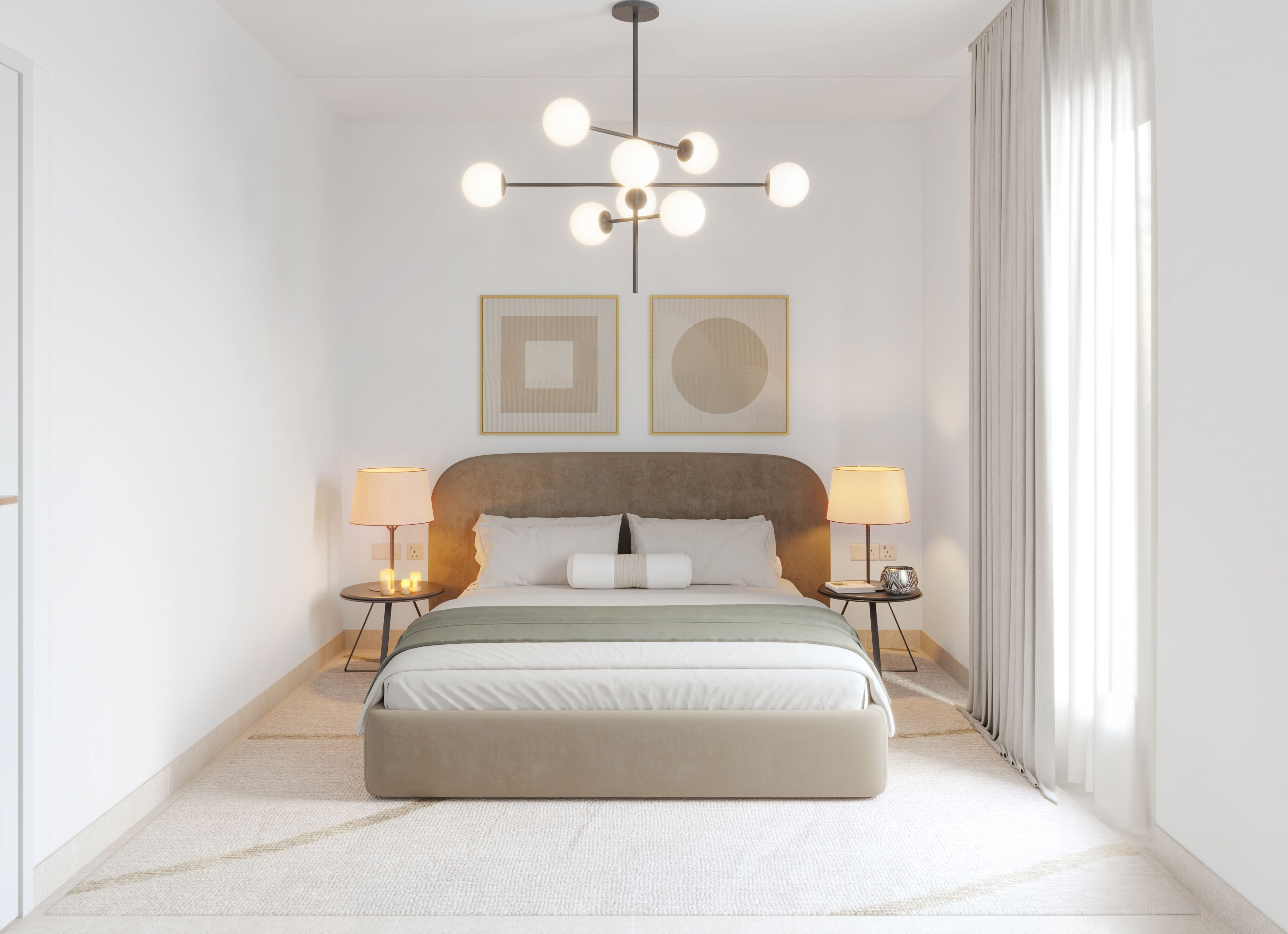 Duplex Type 02 Bedroom 02 | غرفة نوم