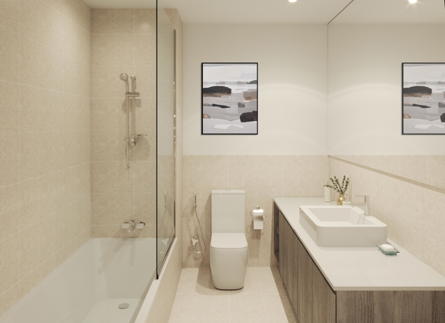 Duplex Type 02 Family Bathroom | دورة مياه