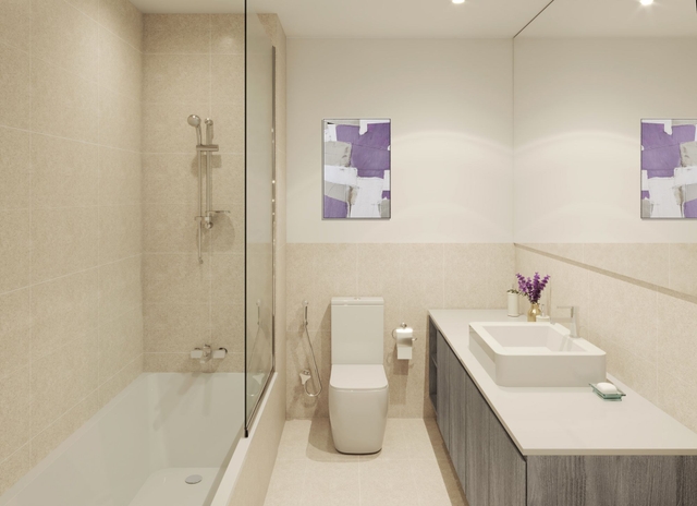 ALMANAR VD 4 Family Bathroom | دورة مياه VD 4.1 المنار فيلا