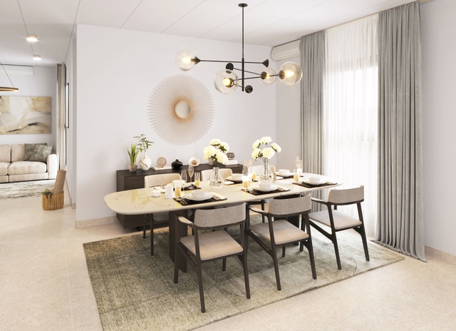 Duplex Type 4 Dining | غرفة طعام