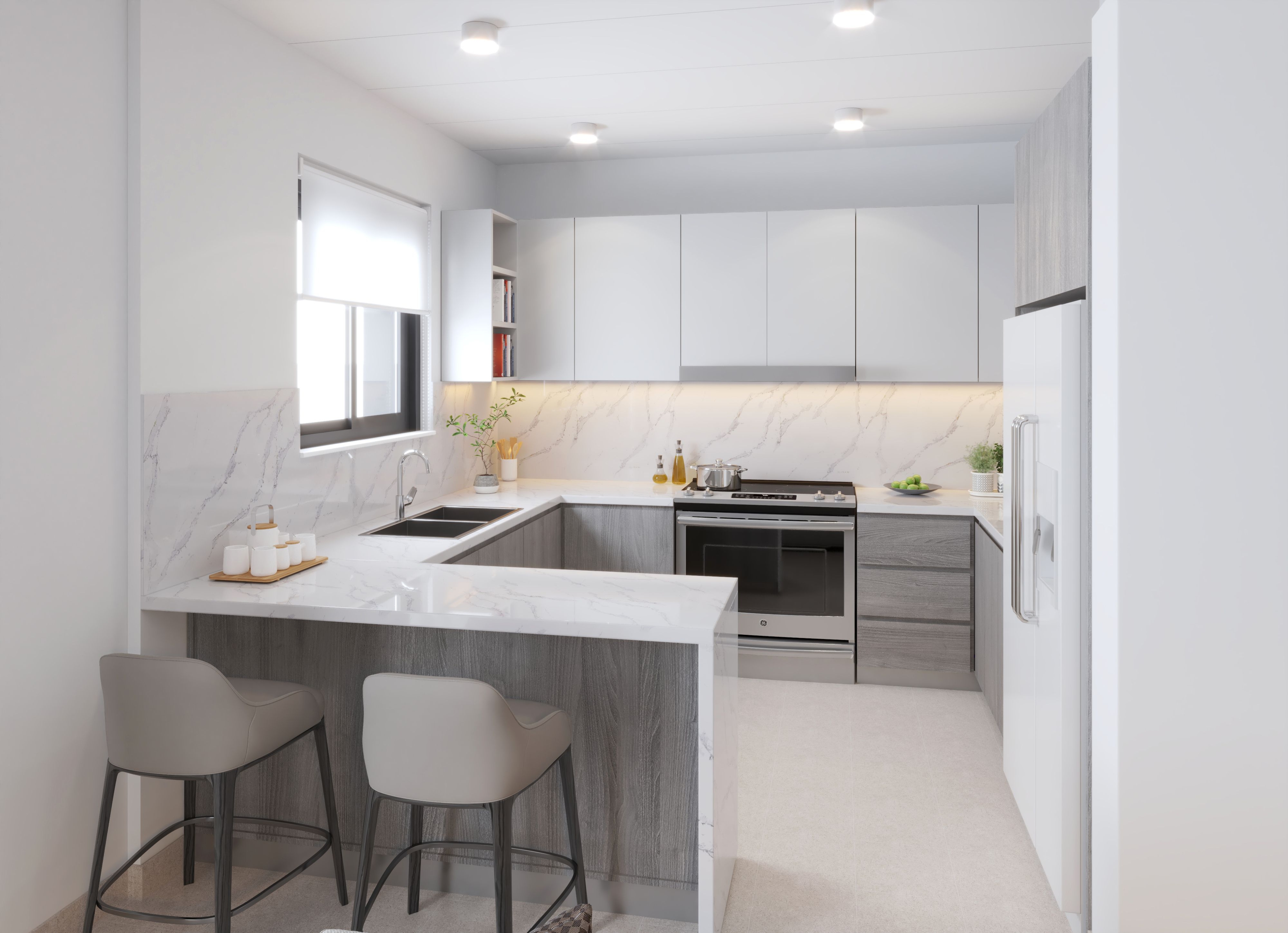 Duplex Type 04 Kitchen | المطبخ