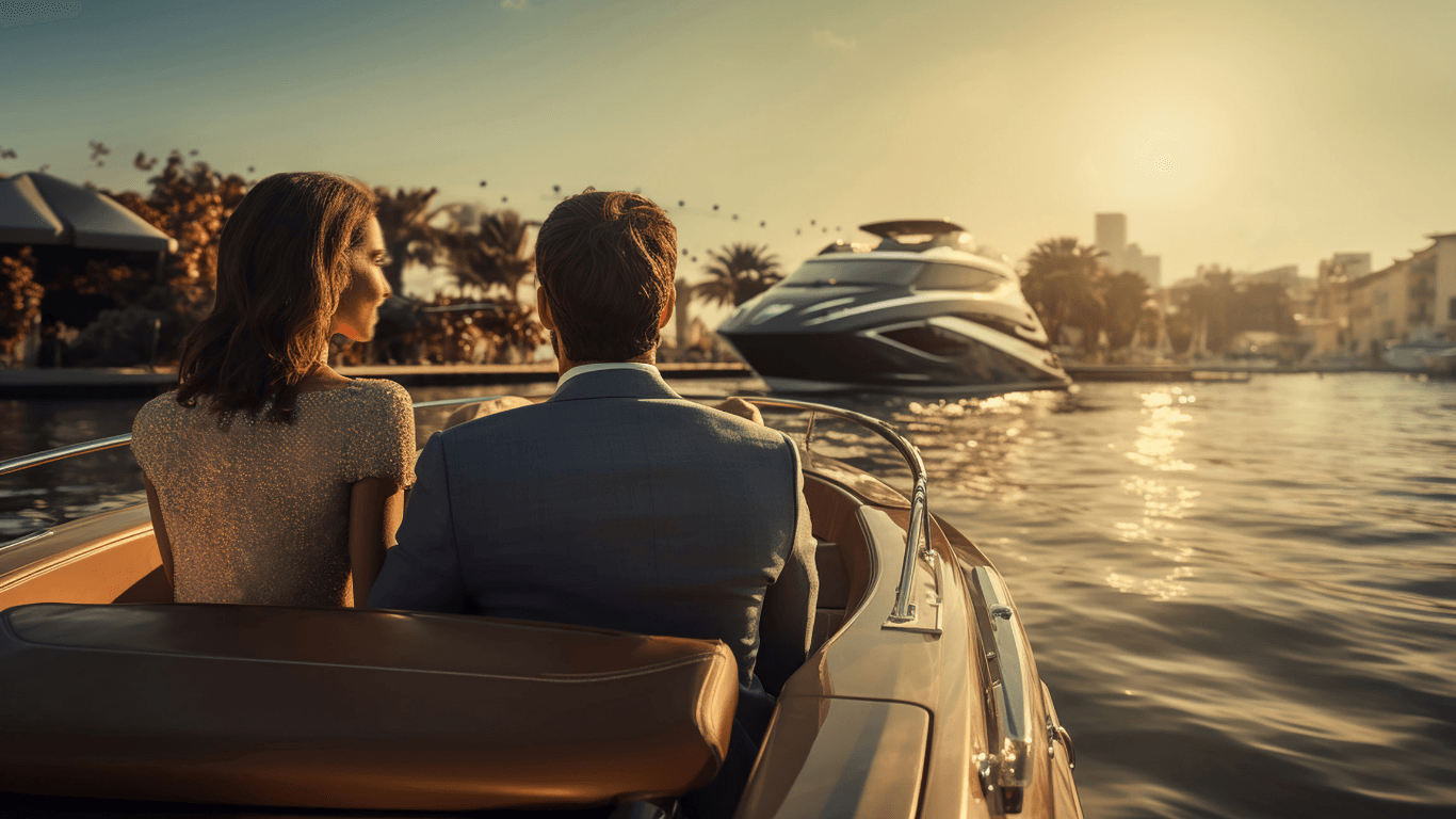 Residents enjoying a lively day at MARAFY along the canal