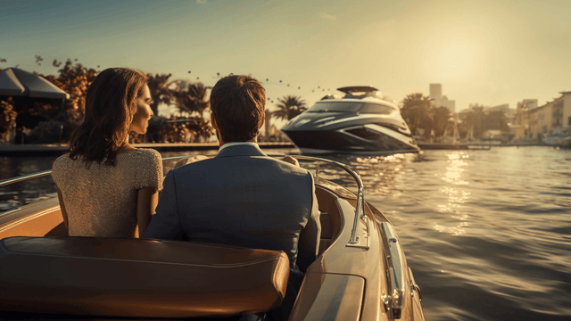 Residents enjoying a lively day at MARAFY along the canal