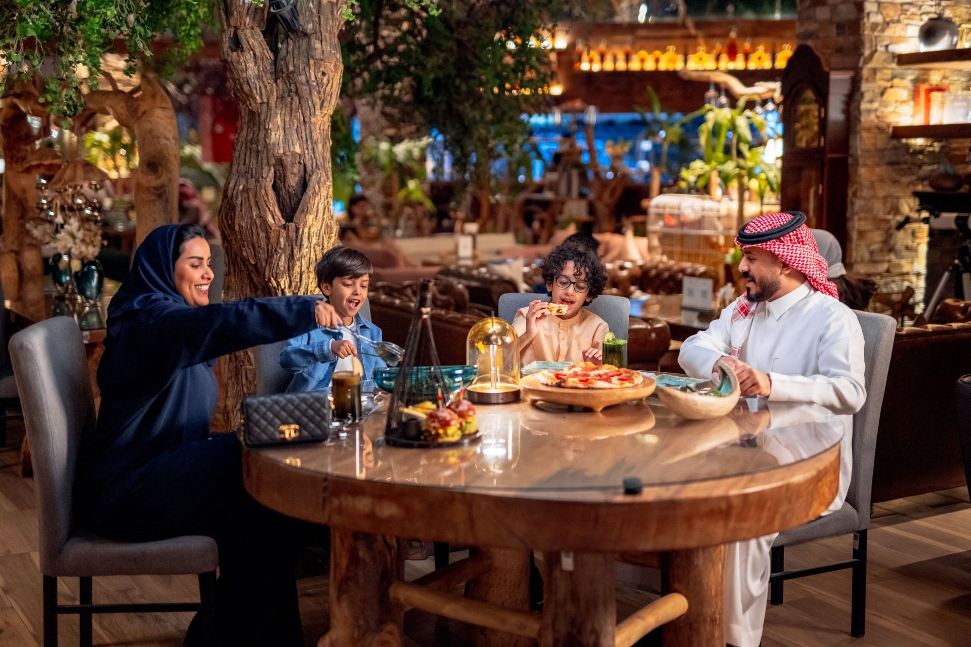 Dining at ROSHN Front 4