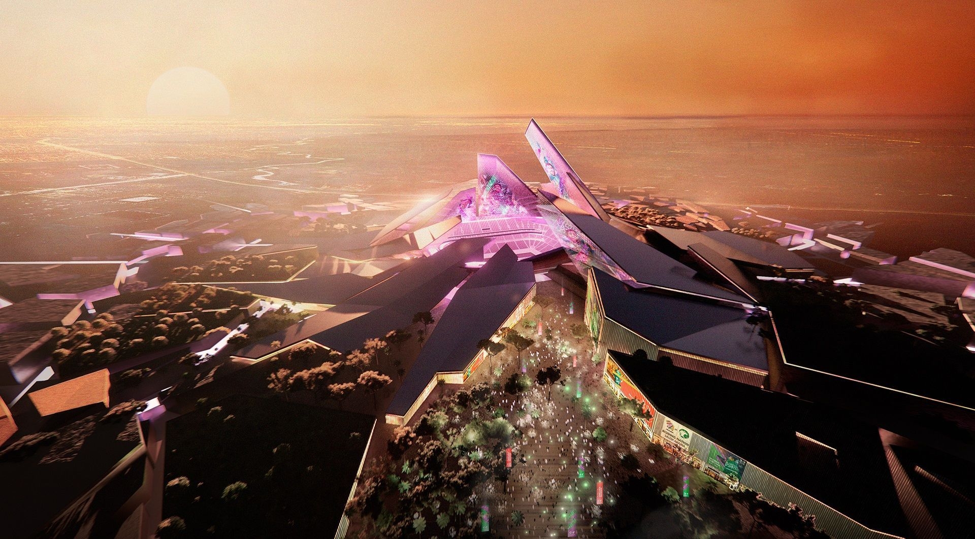 ROSHN Group Stadium in Southwest Riyadh Announcement