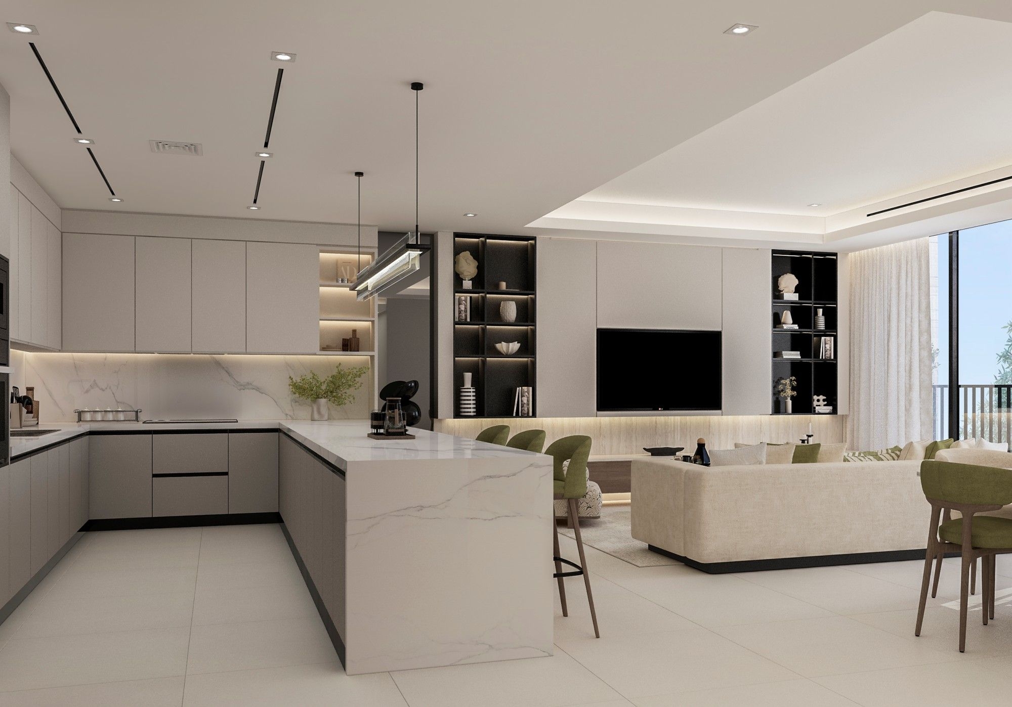 شقق غرفتي نوم