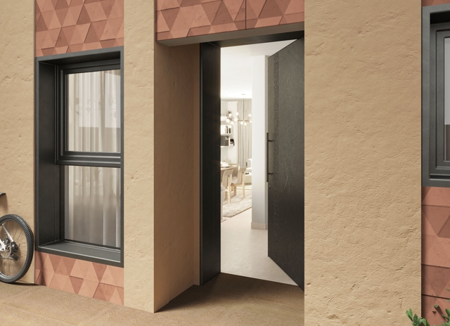 Central Region Townhouse Type-01 Entrance | المدخل