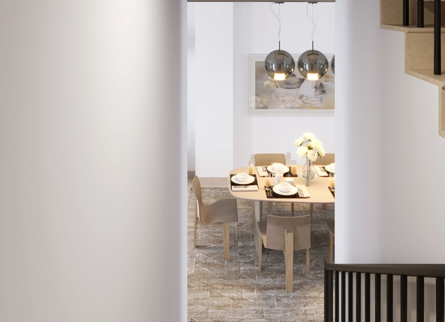 Central Region Townhouse Type-01 Stairs | الدرج