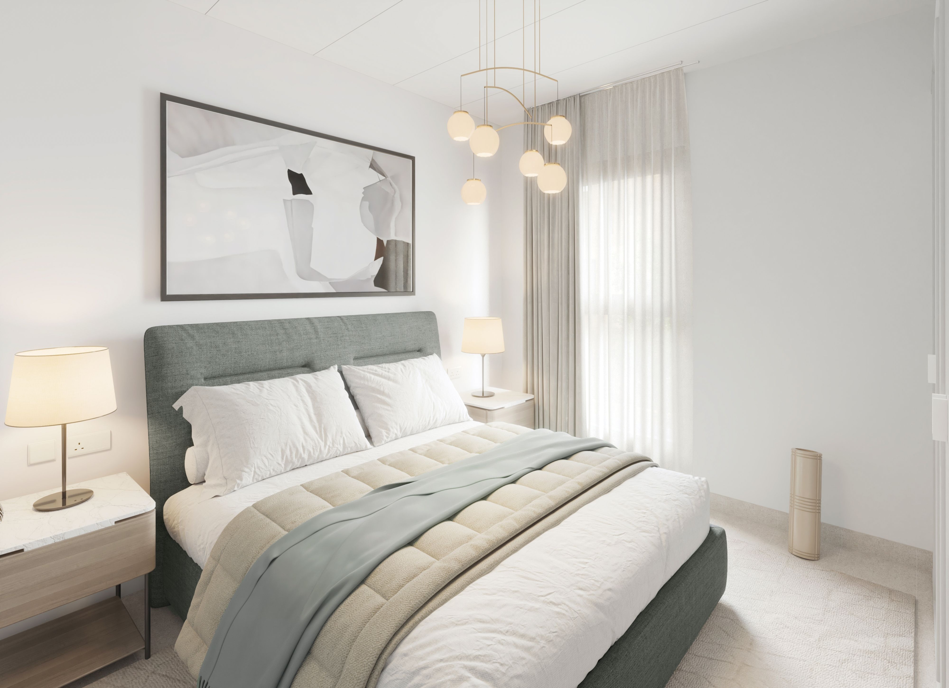 Central Region Townhouse Type-03 Bedroom 01 | غرفة نوم