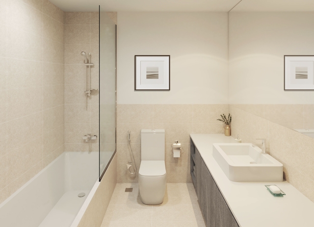 Central Region Townhouse Type-03 Family Bathroom | دورة مياه