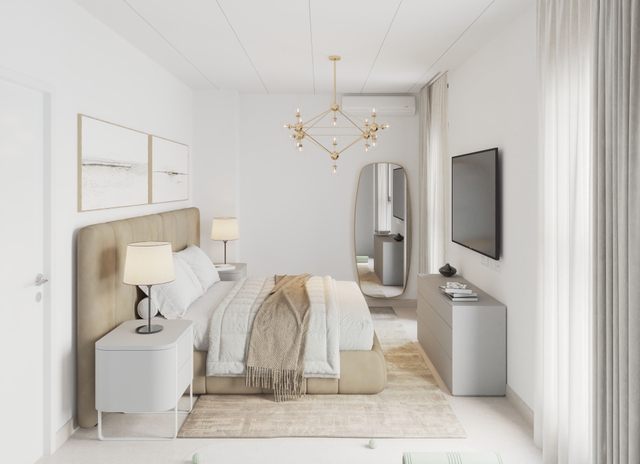 Central Region Townhouse Type-03 Master Bedroom | غرفة نوم رئيسة