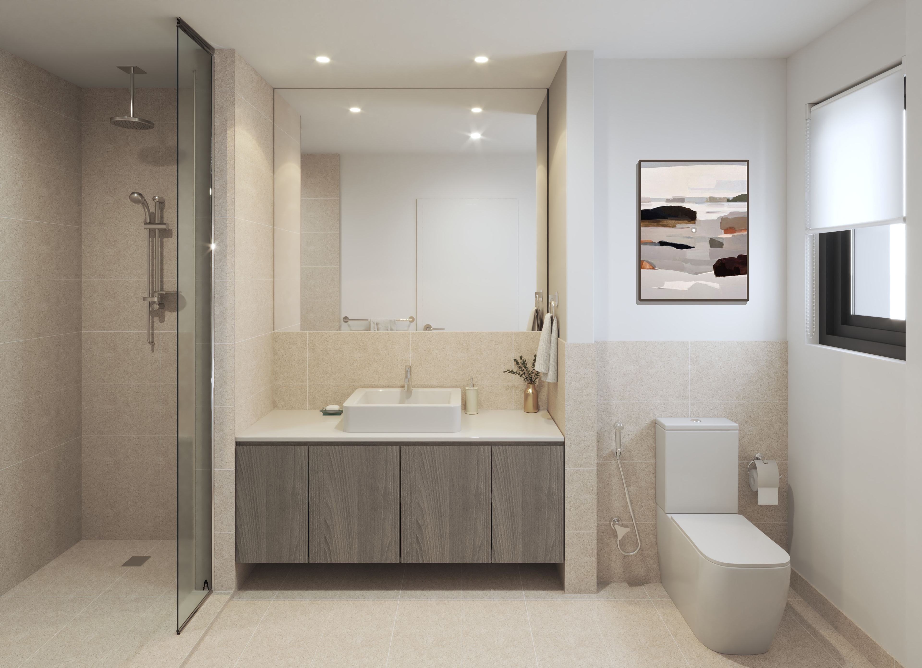 Central Region Villa Type 03 Master Bathroom دورة مياه