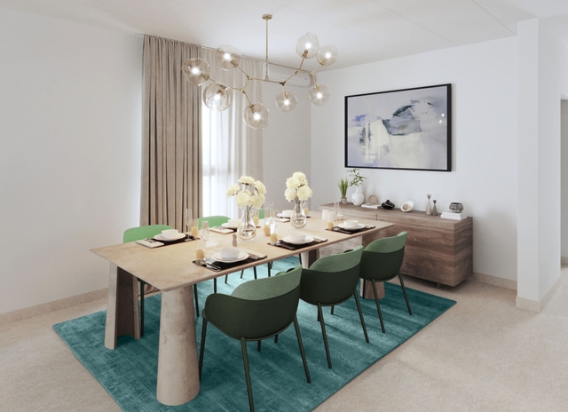 Western Region Villa Type4 Family Dining | غرفة طعام