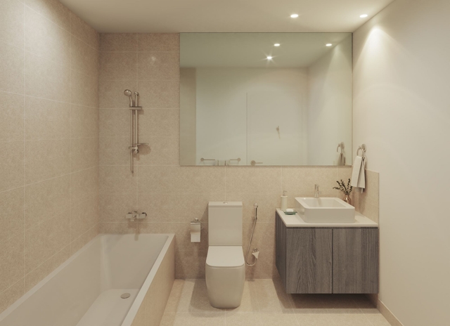 Western Region Villa Type1 Family Bathroom | دورة مياه