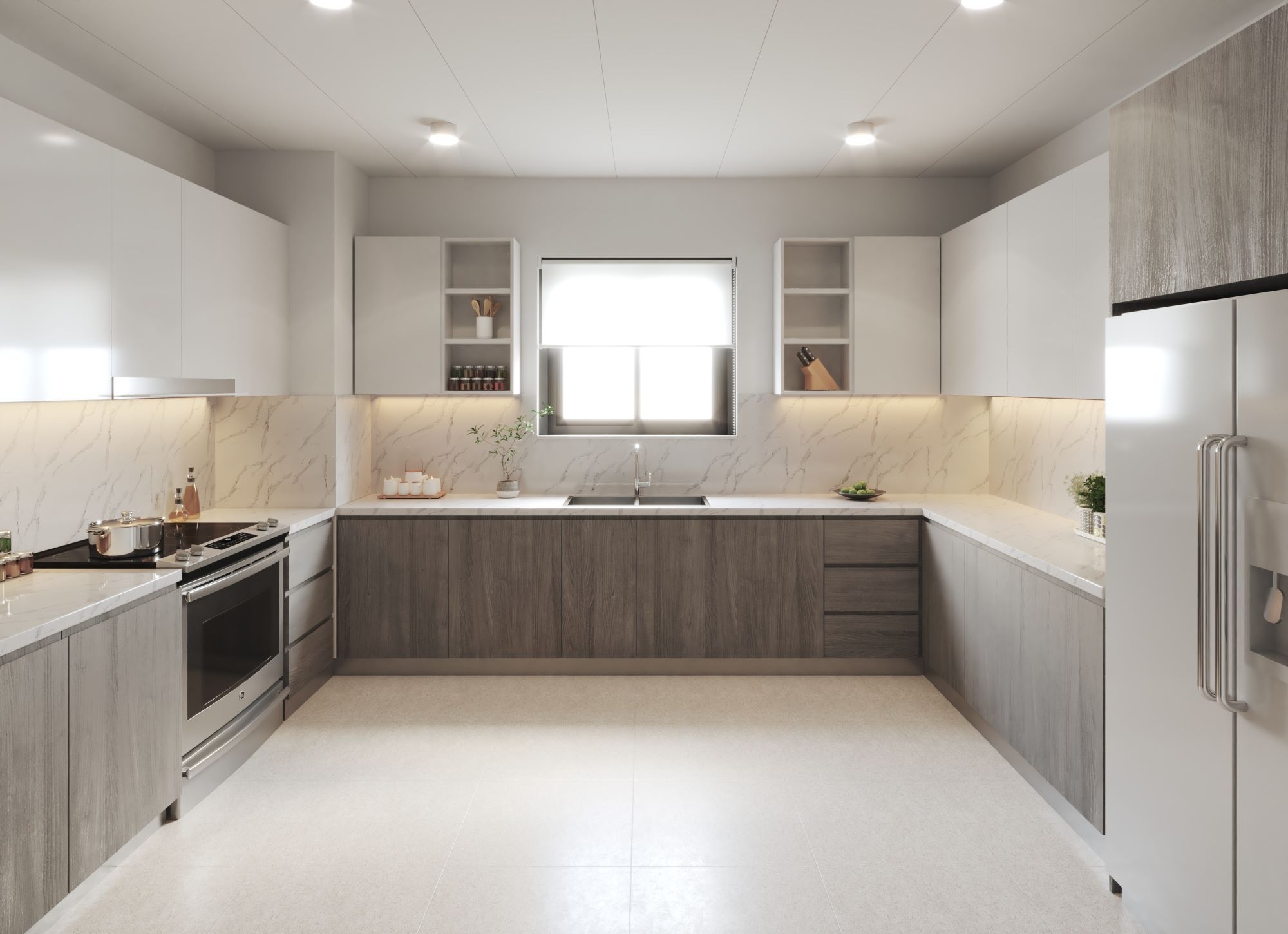 Western Region Villa Type1 Kitchen | مطبخ