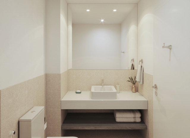 Western Region Villa Type1 Service Bathroom | دورة مياه