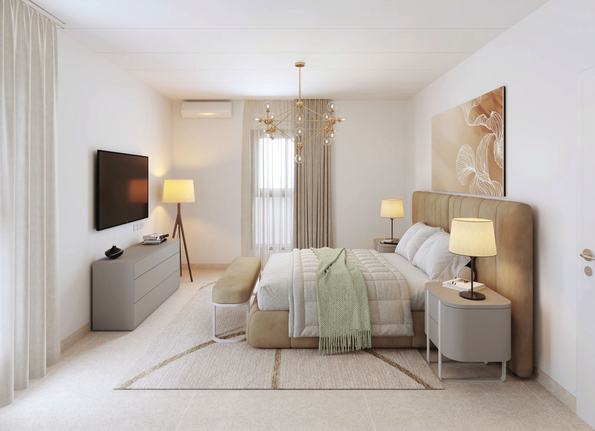 Villa Type 03 Master Bedroom | غرفة نوم