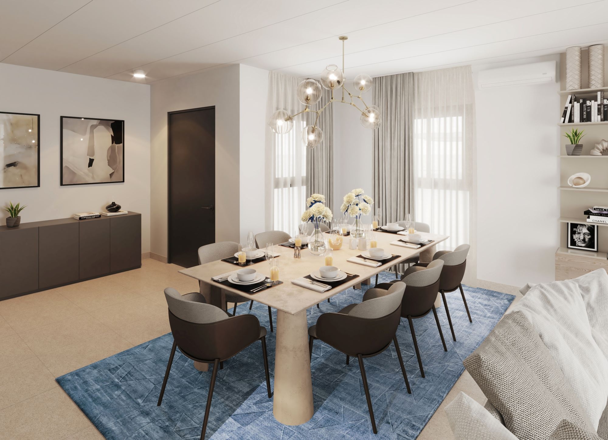 Western Region Villa Type4 Dining | غرفة طعام