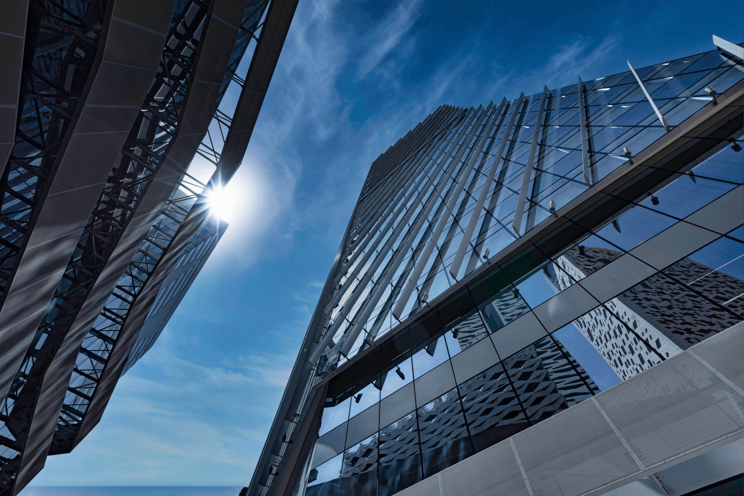 Exterior view of ROSHN’s headquarters office building in Riyadh