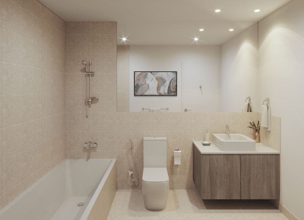 Western Region Villa Type5 Family Bathroom | دورة مياه